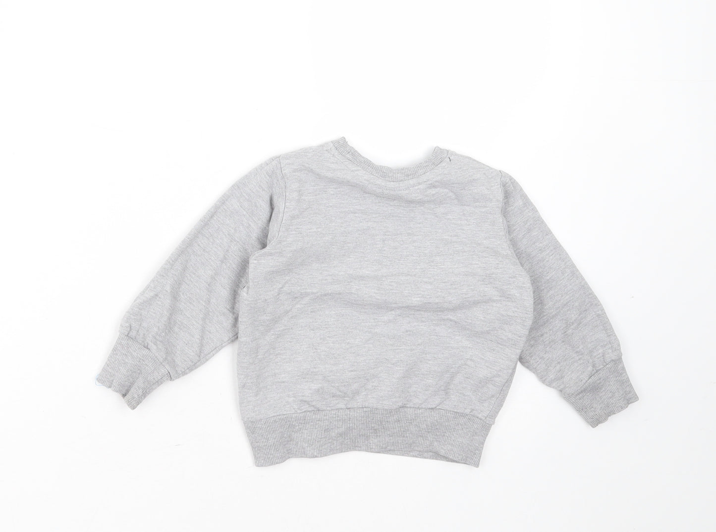 Matalan Baby Grey  Cotton Pullover Jumper Size 9-12 Months   - paw patrol