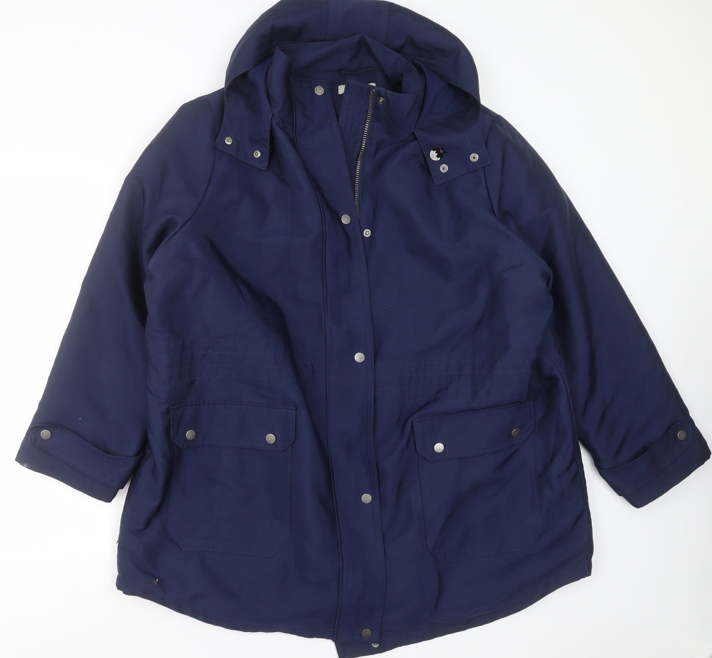 Nutmeg Womens Blue   Jacket Coat Size 20  Zip