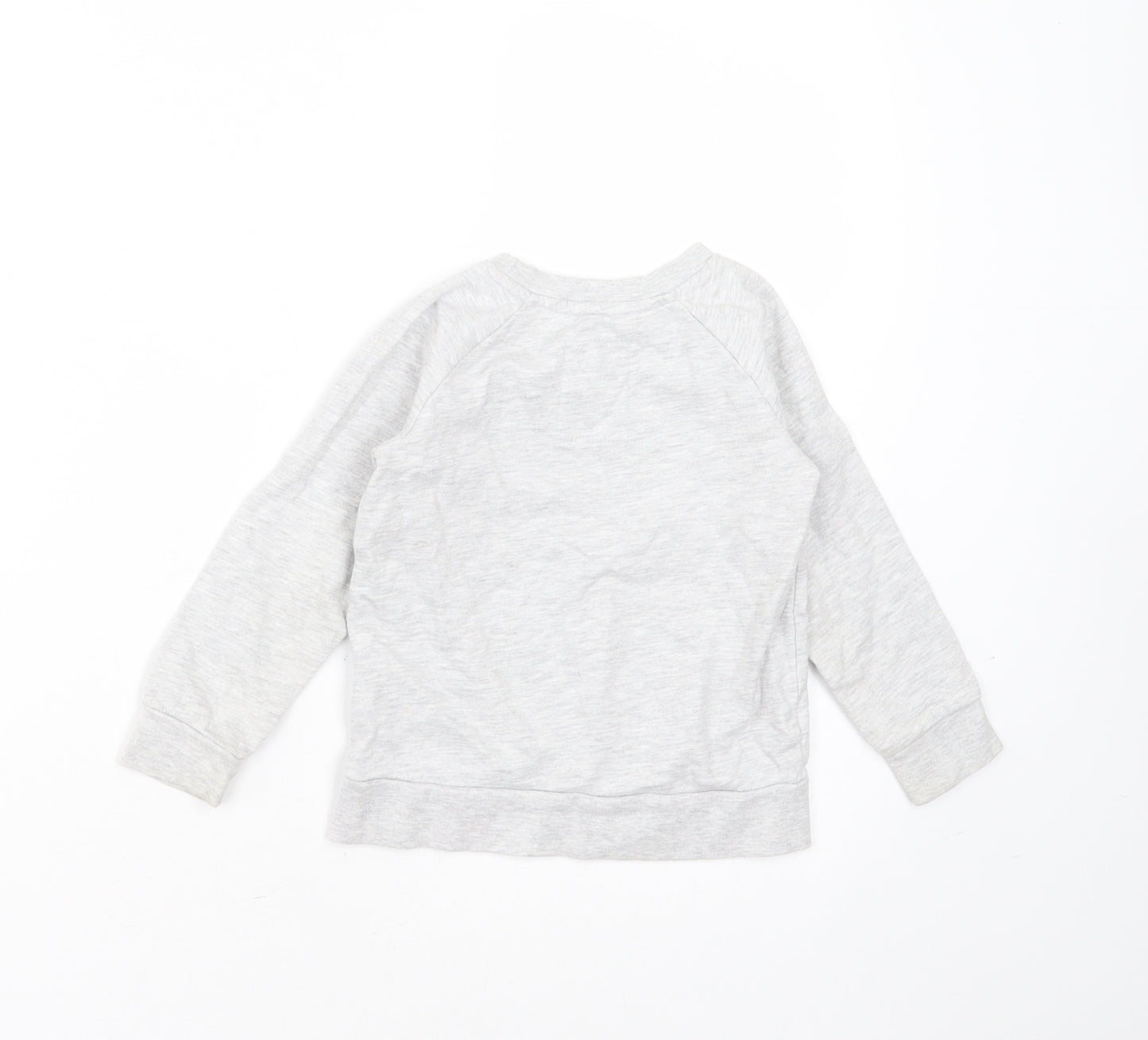 Young Dimension Girls Grey  Cotton Pullover Sweatshirt Size 2-3 Years   - minnie mouse