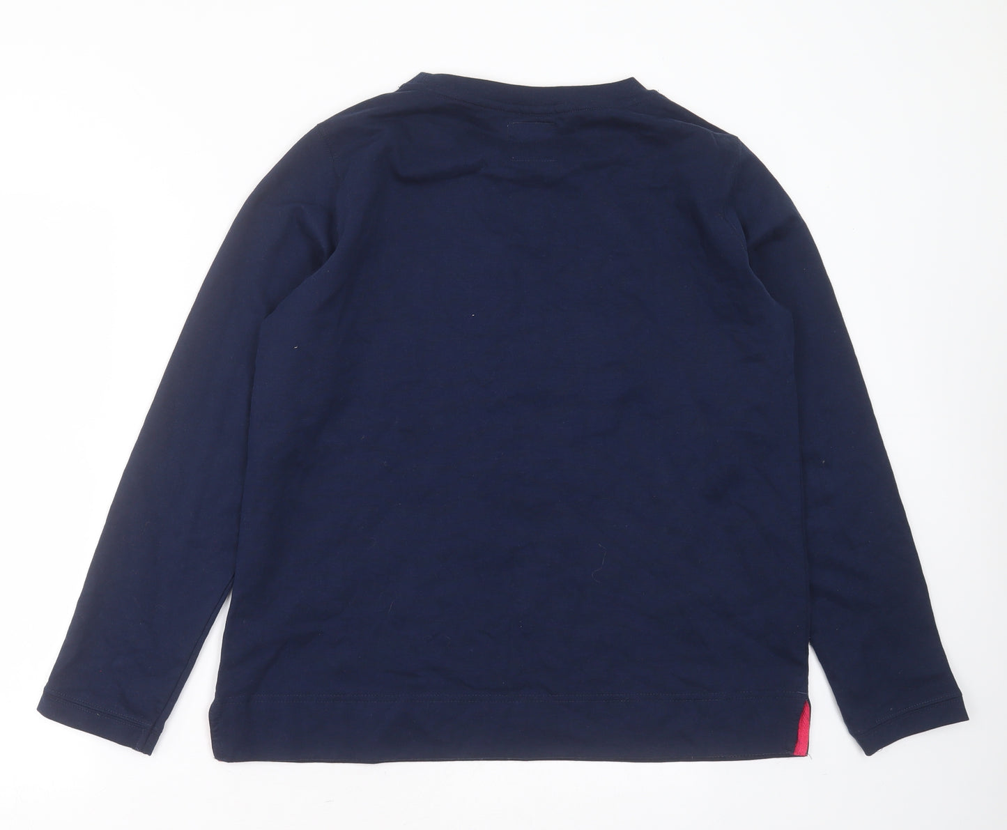 COUNTRY ROSE Womens Blue  Cotton Pullover Sweatshirt Size M   - owl