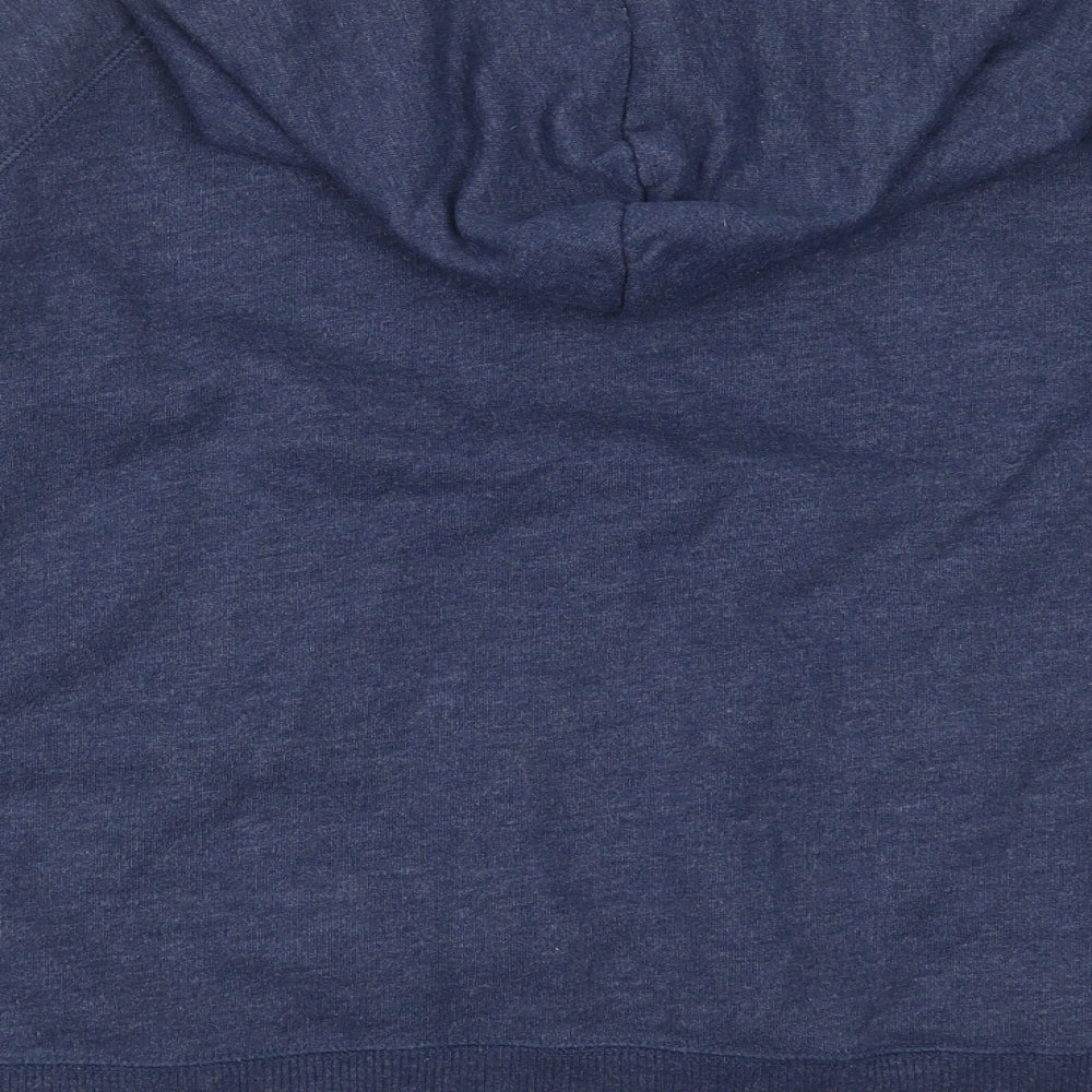 New Look Womens Blue  Cotton Pullover Hoodie Size 22