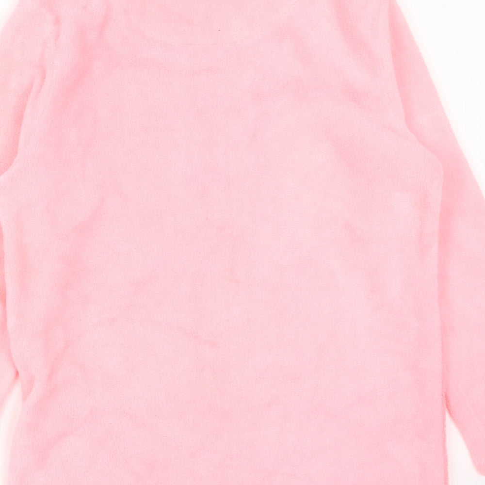 Primark Womens Pink Solid Polyester Top Pyjama Top Size M   - animal