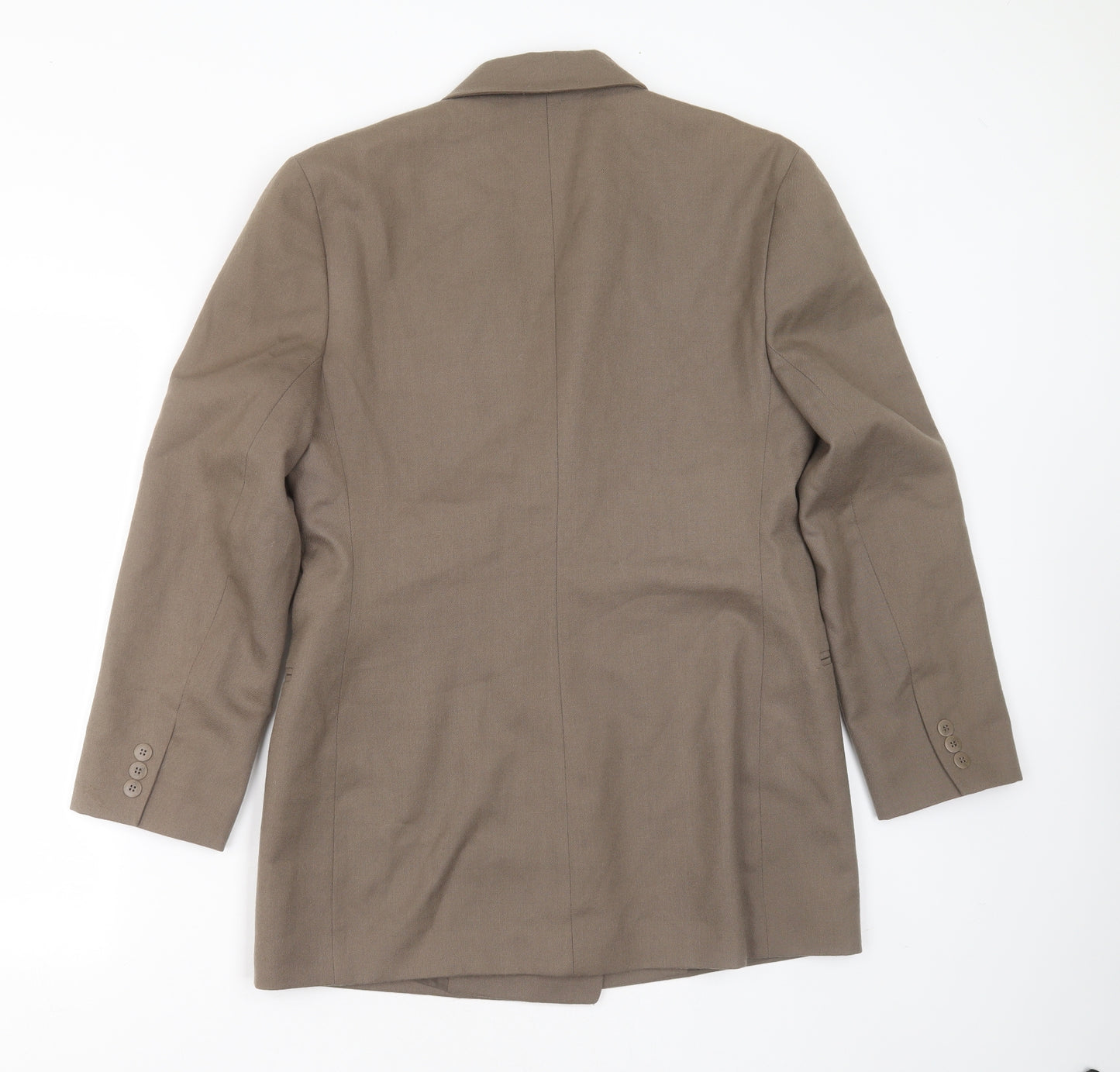 St michael  Womens Green  Wool Jacket Suit Jacket Size 12