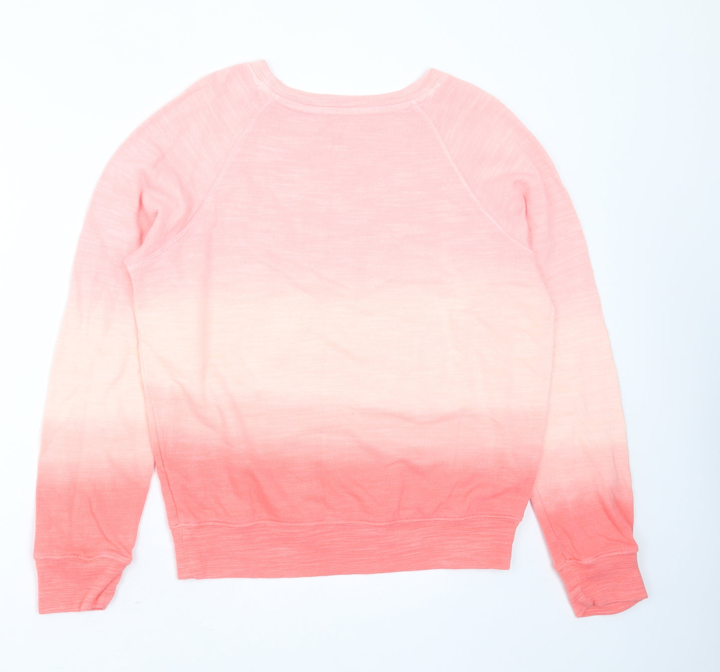 Marks and Spencer Womens Pink  Cotton Pullover Sweatshirt Size 10