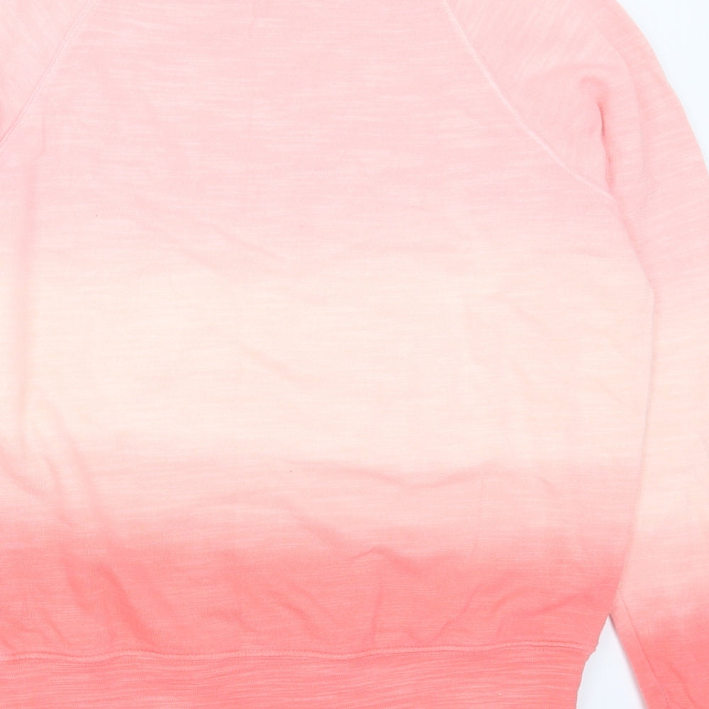 Marks and Spencer Womens Pink  Cotton Pullover Sweatshirt Size 10