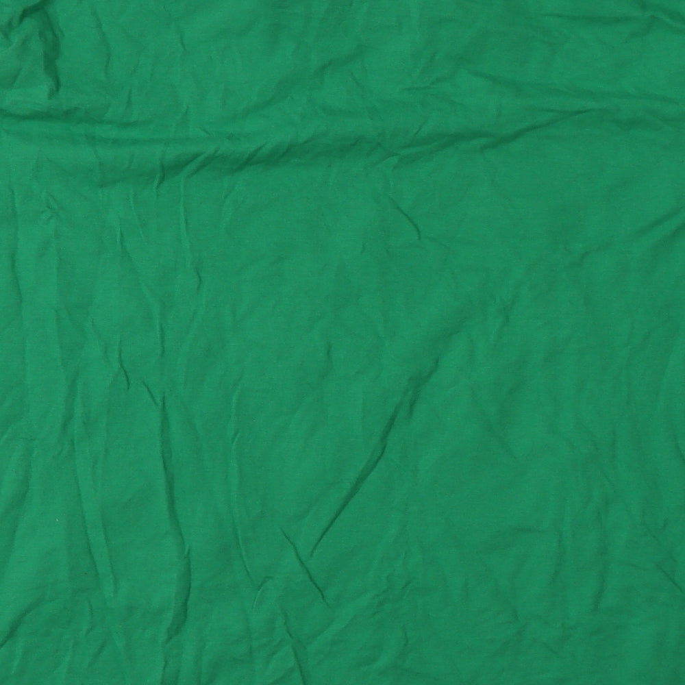 Preworn Mens Green  Cotton  Pyjama Top Size L  Pullover - dad elf