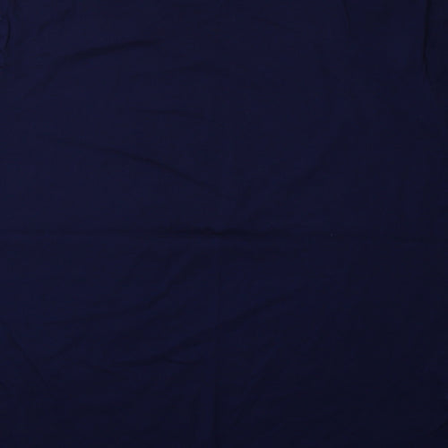 George Mens Blue  Cotton  T-Shirt Size XL Crew Neck