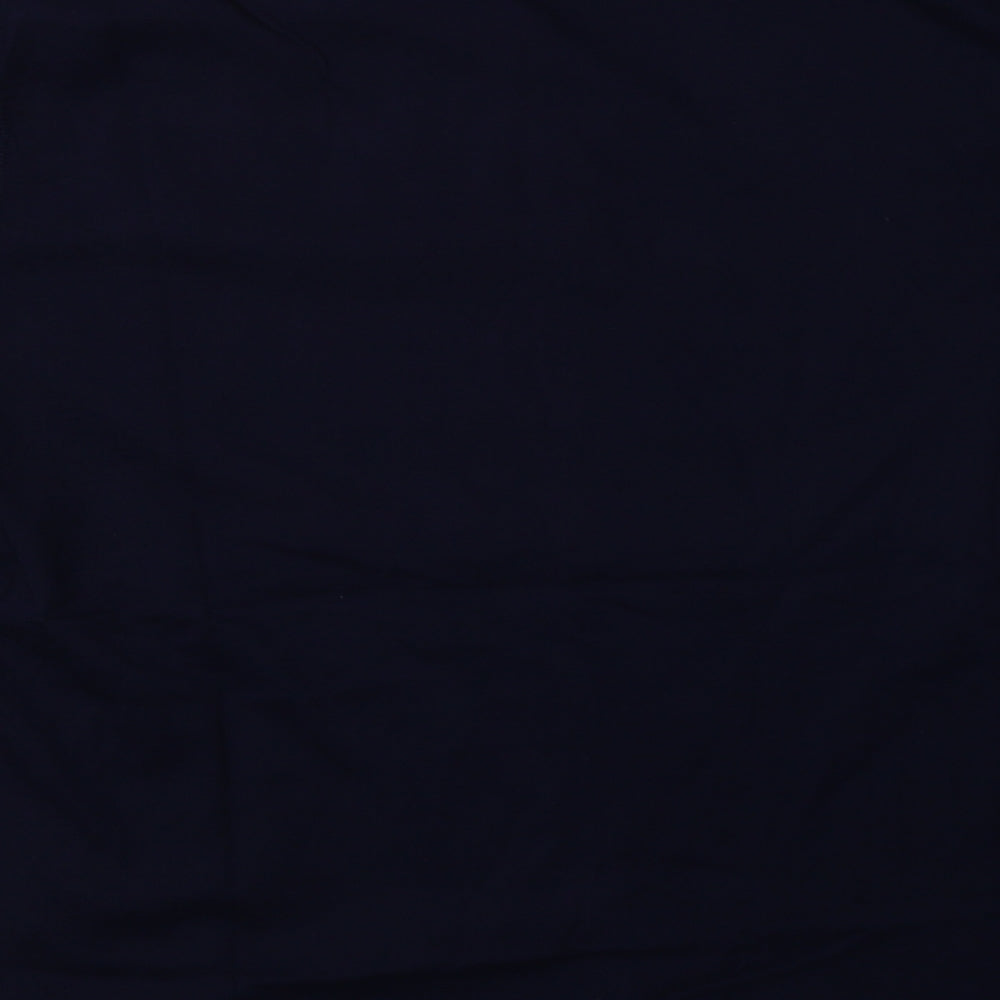 Slazenger Mens Blue  Cotton  T-Shirt Size XL Crew Neck