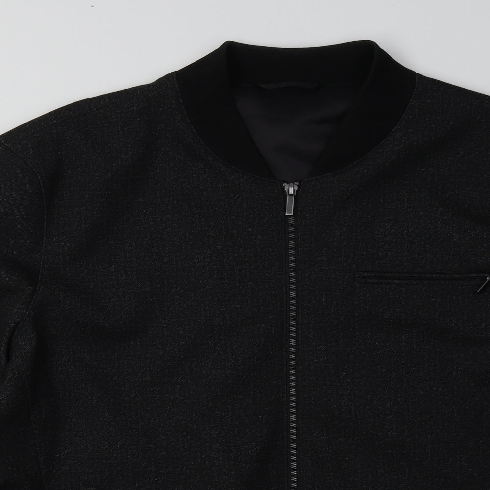 Matalan Mens Grey   Bomber Jacket Jacket Size XL  Zip