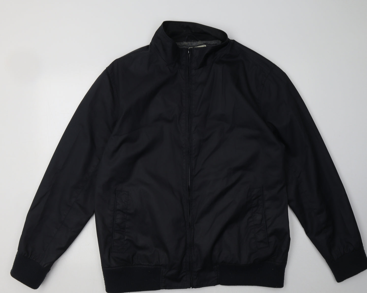 George Mens Blue   Bomber Jacket Jacket Size XL  Zip