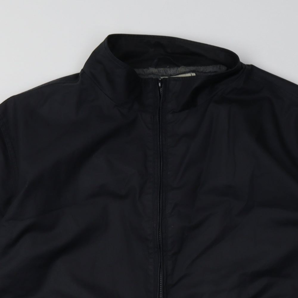 George Mens Blue   Bomber Jacket Jacket Size XL  Zip