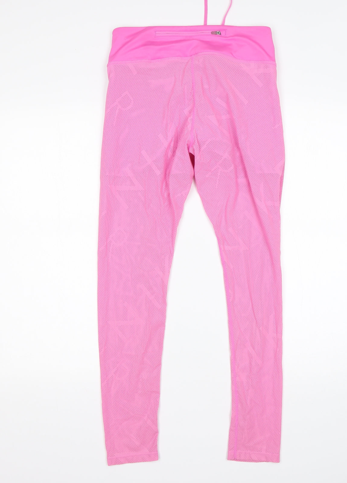 Nike Womens Pink  Polyester Compression Leggings Size M L27 in Regular