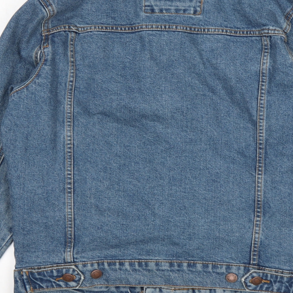 Pull&Bear Mens Blue   Jacket  Size S