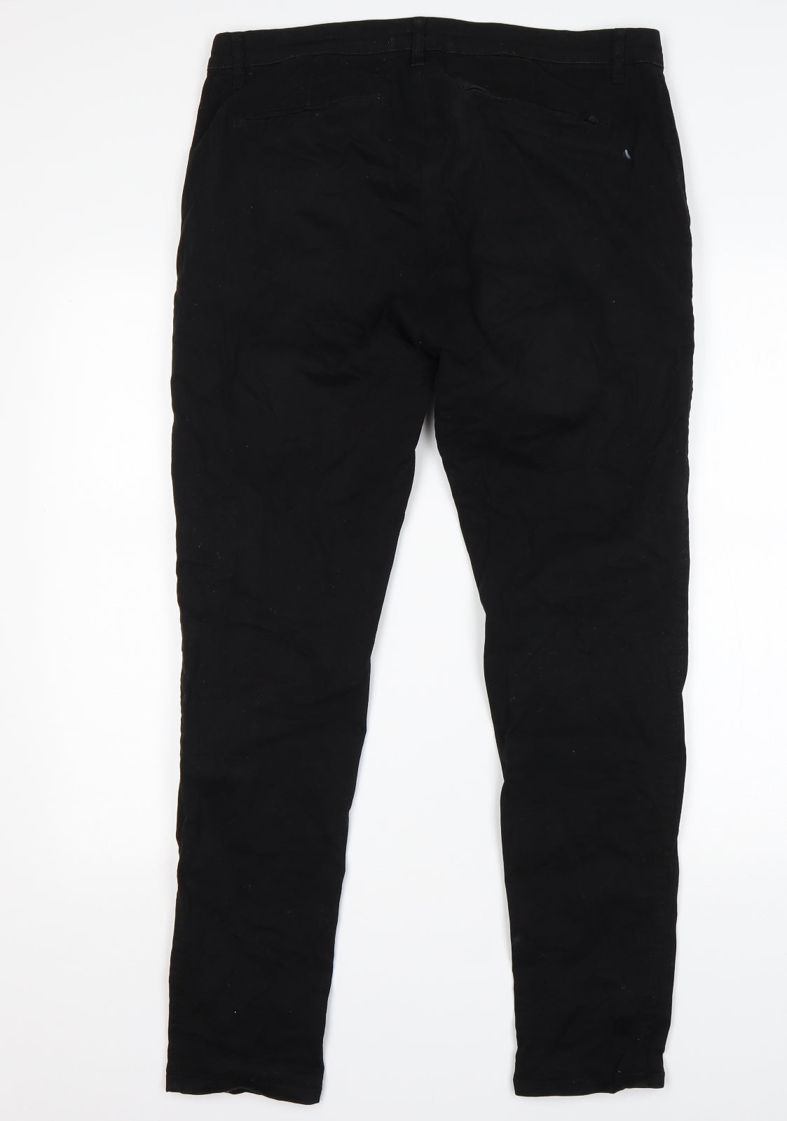 Zara Mens Black  Cotton Skinny Jeans Size 34 L30 in Regular