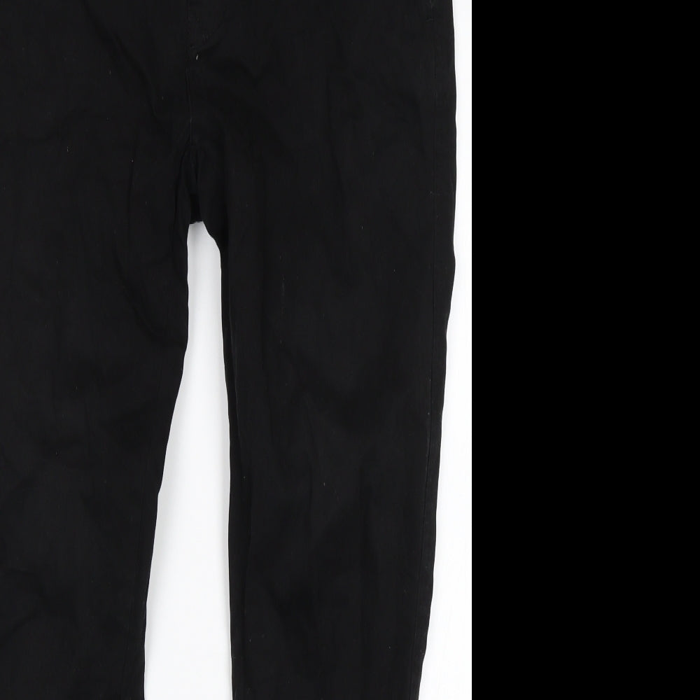 Zara Mens Black  Cotton Skinny Jeans Size 34 L30 in Regular