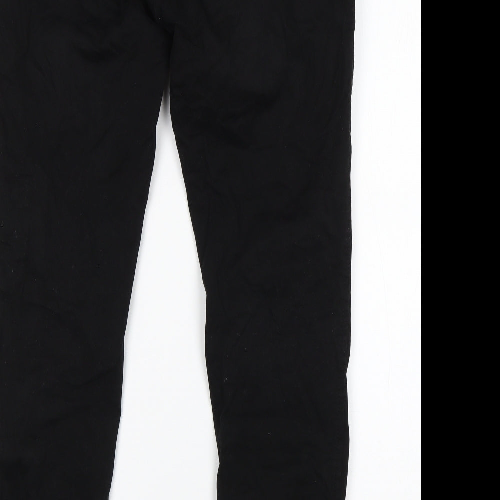 Zara Mens Black  Cotton Skinny Jeans Size 34 L30 in Regular