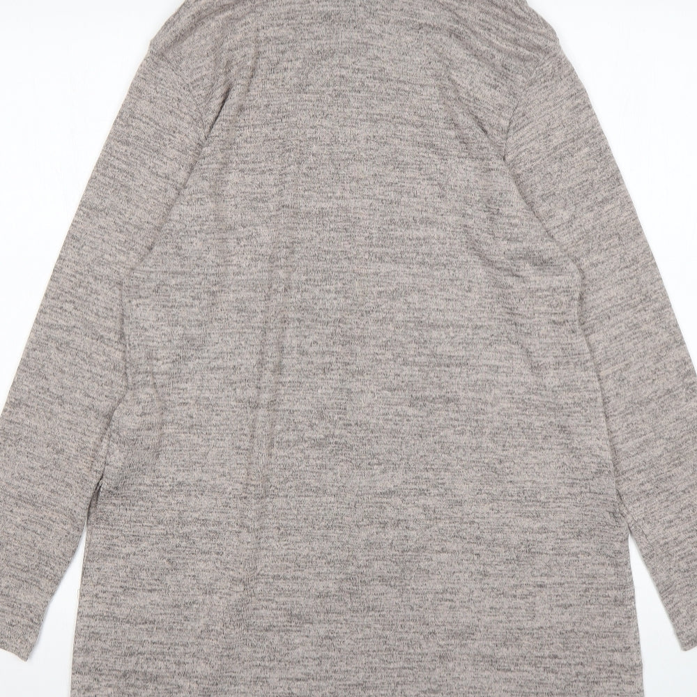 Wallis Womens Beige  Polyester Jumper Dress  Size 14  Roll Neck