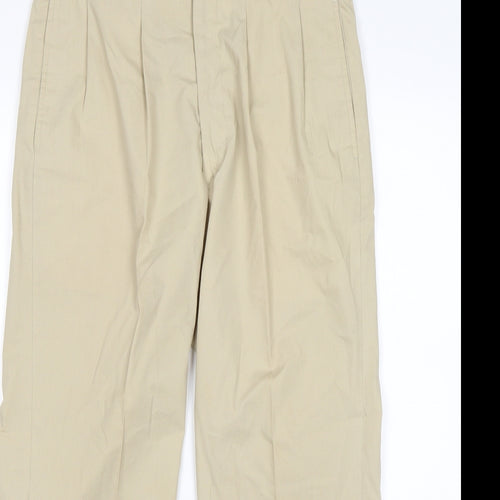 L.L Bean Womens Beige   Chino Trousers Size 32 in L28 in Regular