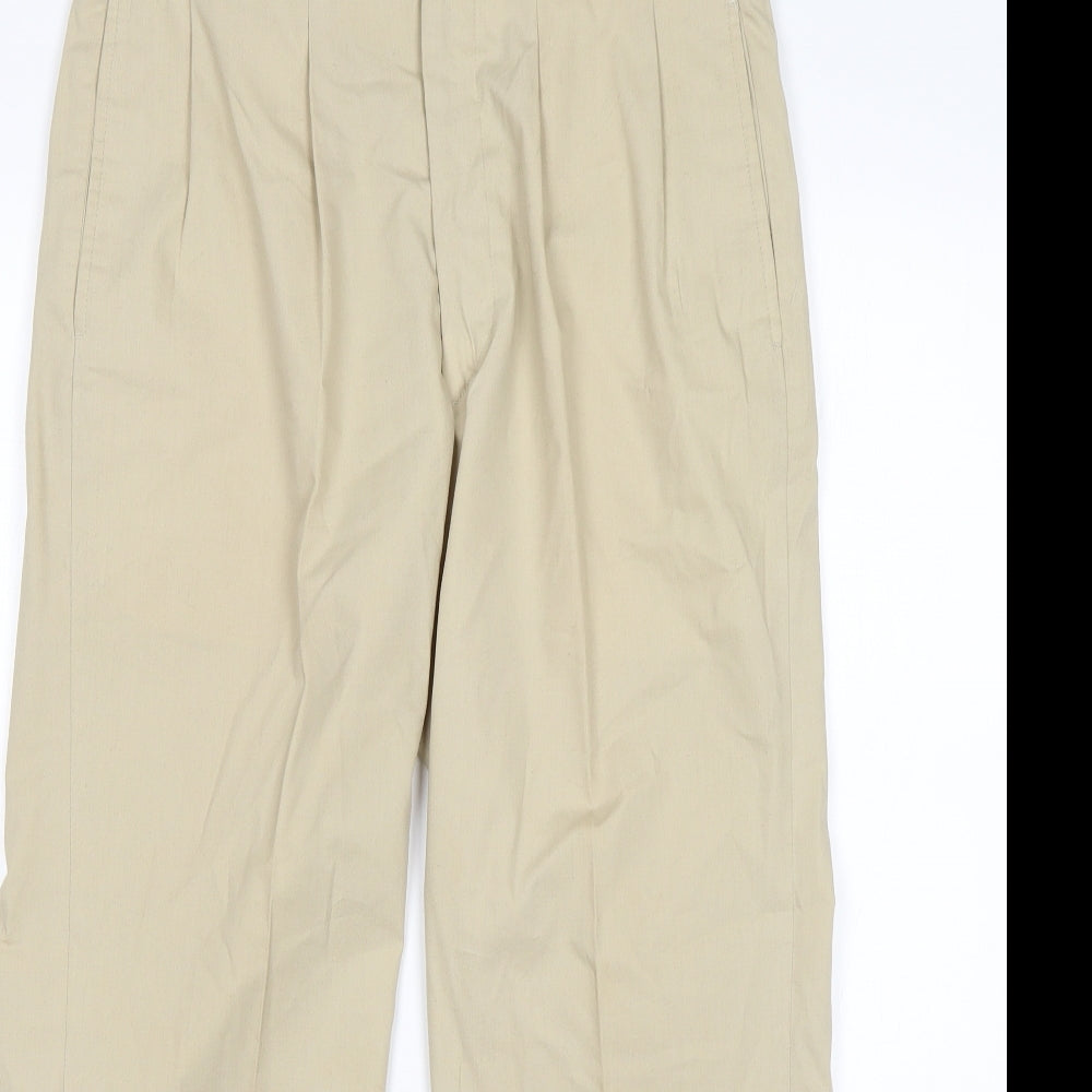 L.L Bean Womens Beige   Chino Trousers Size 32 in L28 in Regular
