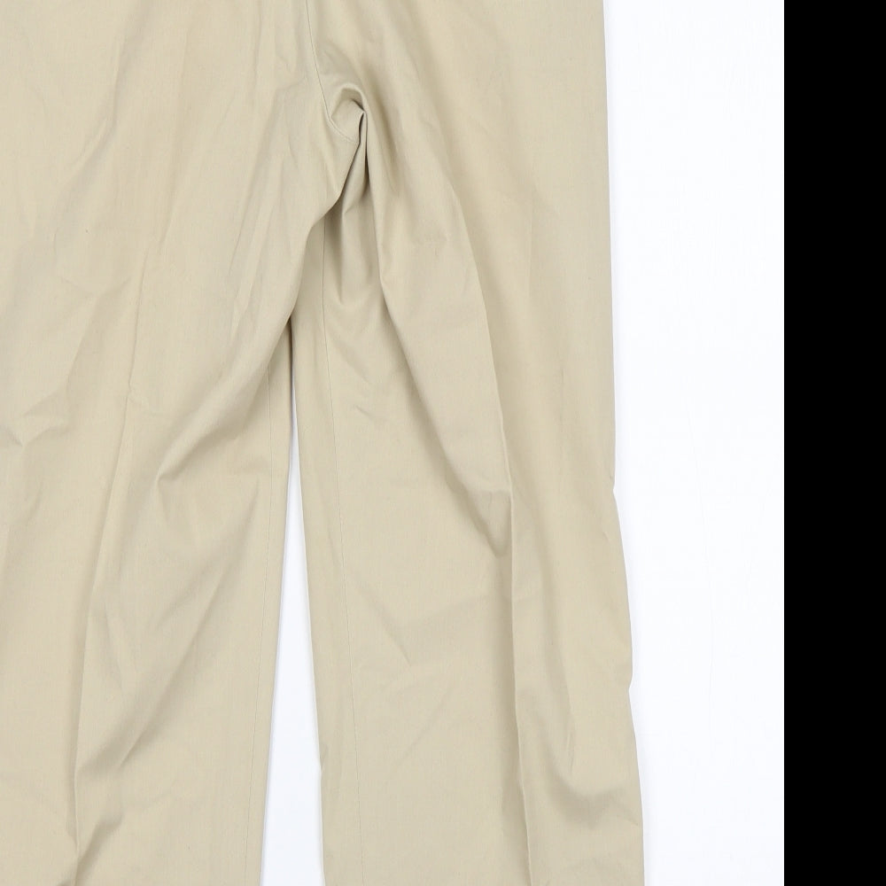 L.L Bean Womens Beige   Chino Trousers Size 32 in L28 in Regular
