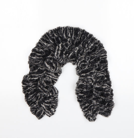 BHS Girls Grey Striped Polyester Bandana Scarves & Wraps One Size