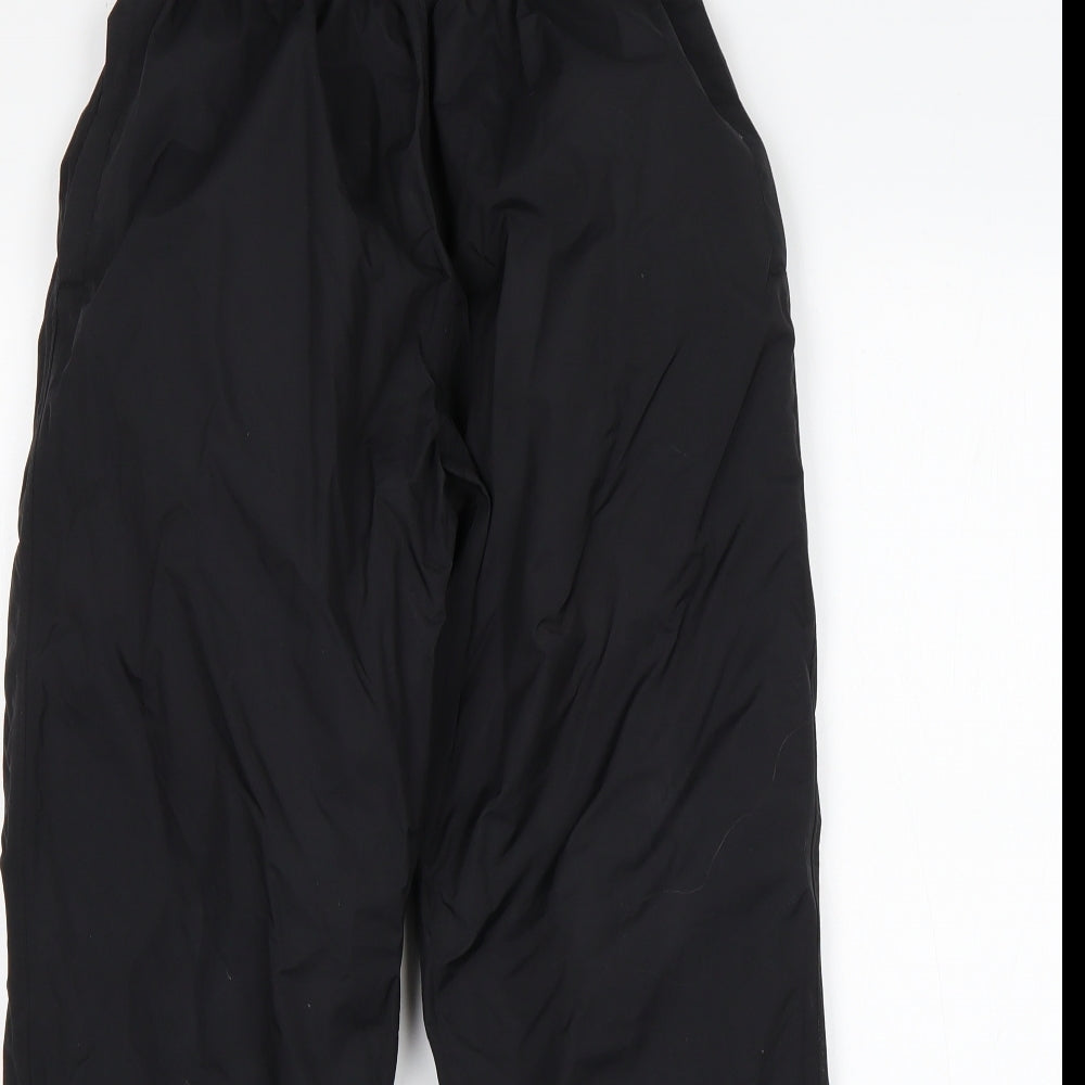 Sprayway Boys Black  Polyamide Rain Trousers Trousers Size 12-13 Years  Regular