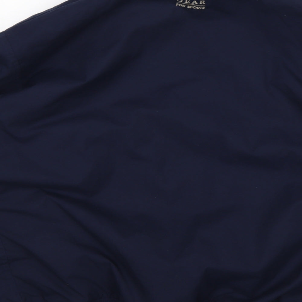 GEAR FOR SPORTS Mens Blue   Windbreaker Jacket Size L