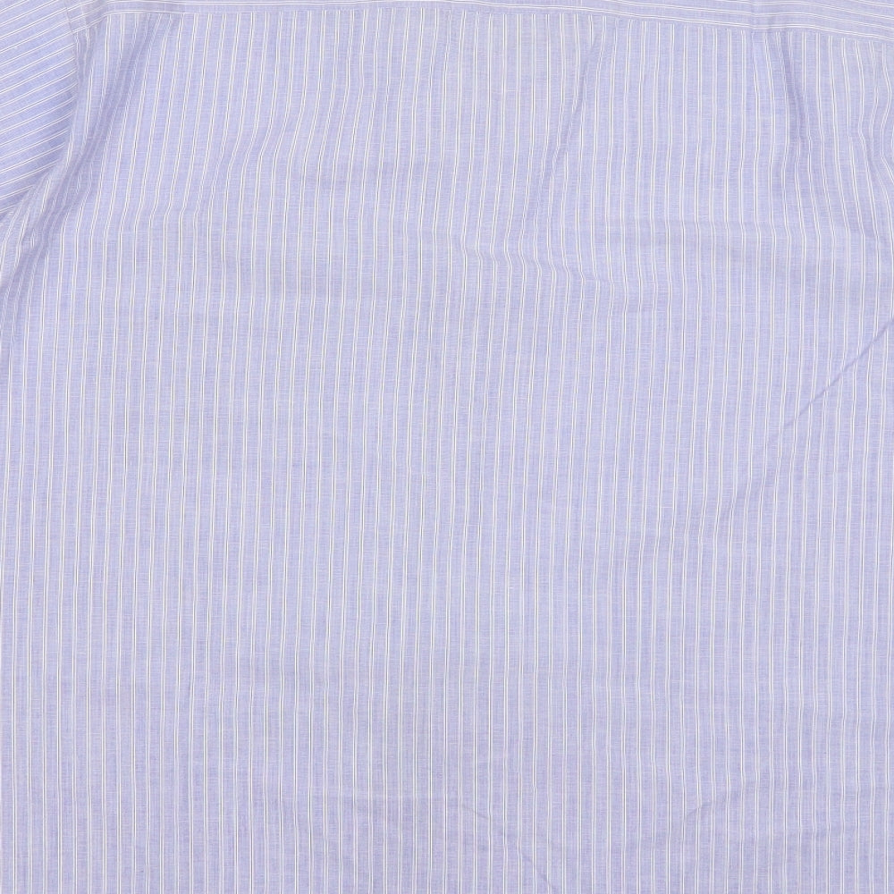 C&A Mens Multicoloured Striped Cotton  Dress Shirt Size 15.5 Collared