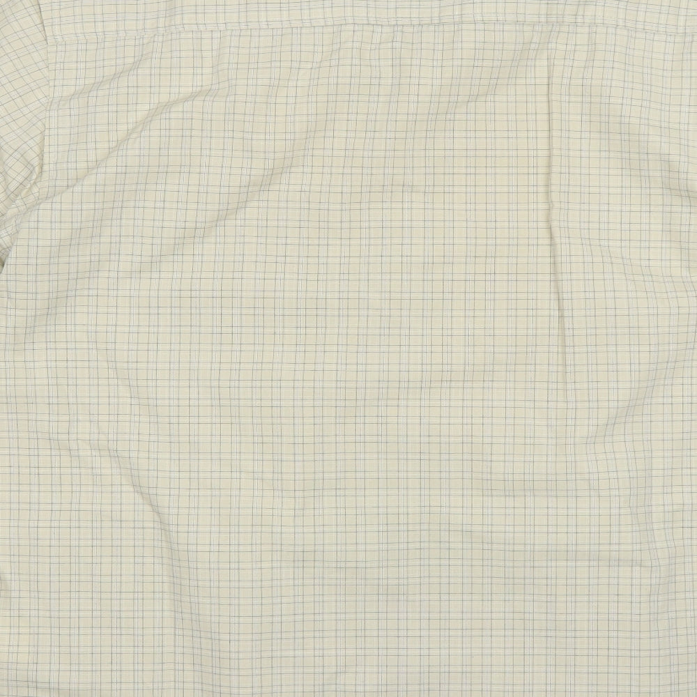 Regatta Mens Multicoloured Check Polyester  Button-Up Size L Collared