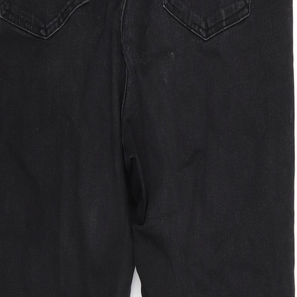 George Womens Grey  Cotton Skinny Jeans Size 18 L25 in Regular  - Short