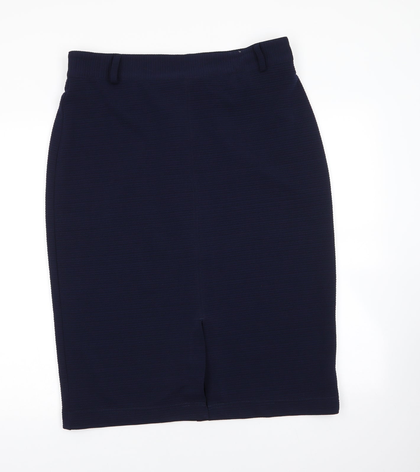 TU Womens Blue  Polyester Straight & Pencil Skirt Size 18