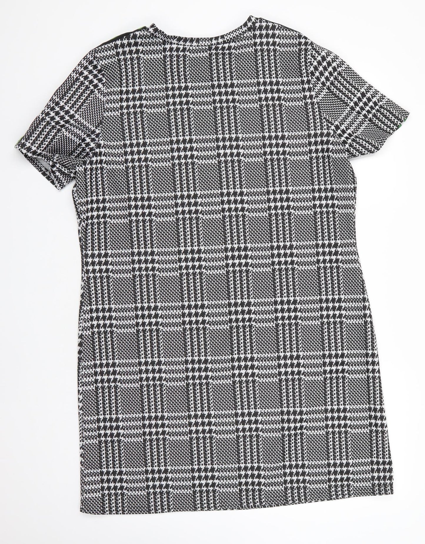 Pep&Co Womens Multicoloured  Polyester T-Shirt Dress  Size 18  Round Neck
