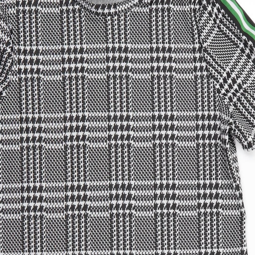 Pep&Co Womens Multicoloured  Polyester T-Shirt Dress  Size 18  Round Neck