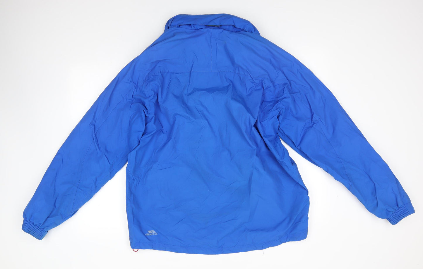 Trespass Mens Blue   Rain Coat Coat Size L