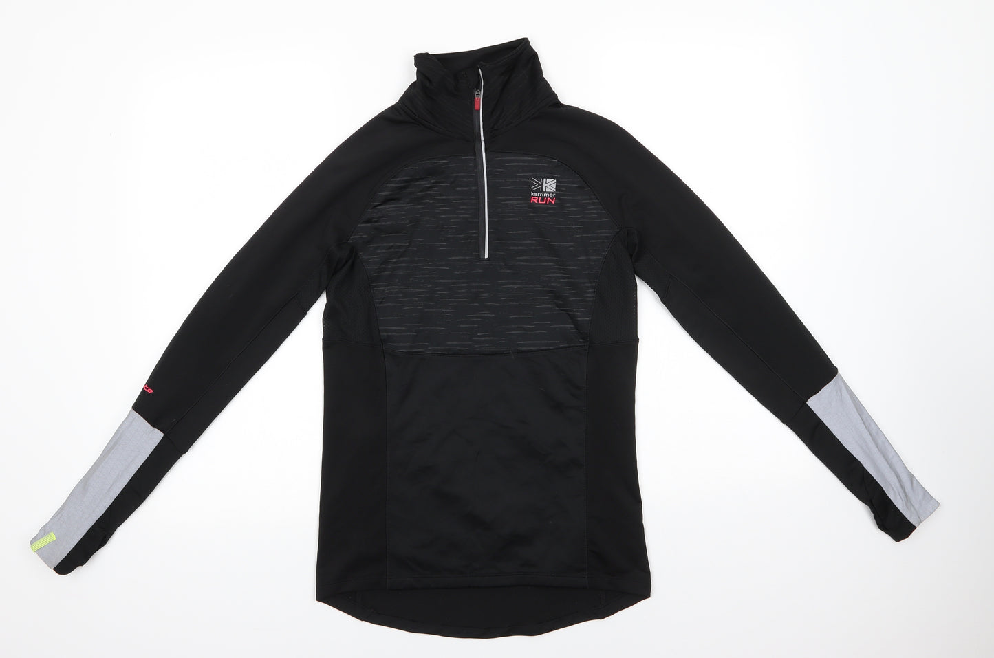 Karrimor Womens Black  Polyester Basic Casual Size 8 High Neck