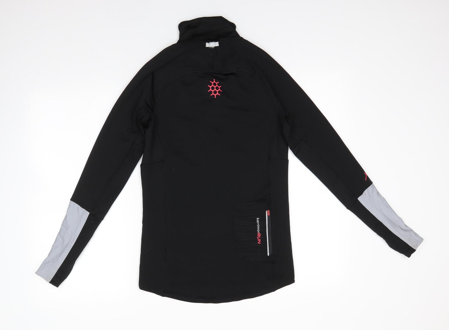 Karrimor Womens Black  Polyester Basic Casual Size 8 High Neck