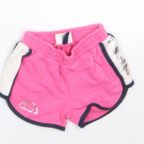ellesse Baby Pink   Cropped Trousers Size 9-12 Months   - Shorts