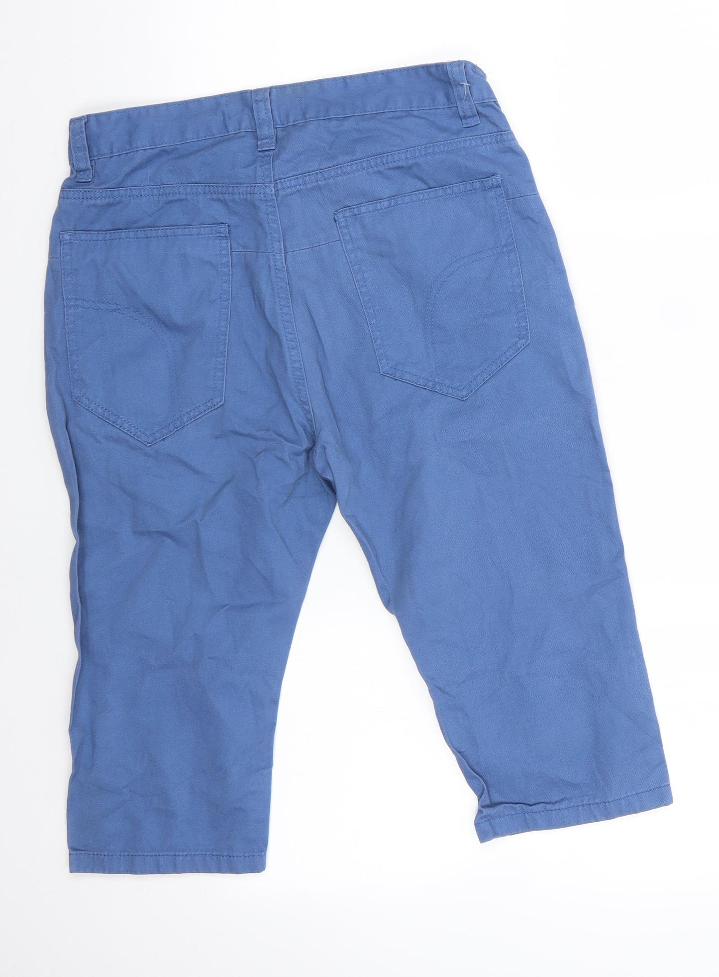 Primark Mens Blue  Cotton Sweat Shorts Size 28 in  Regular