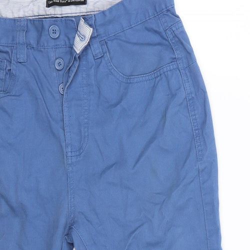 Primark Mens Blue  Cotton Sweat Shorts Size 28 in  Regular