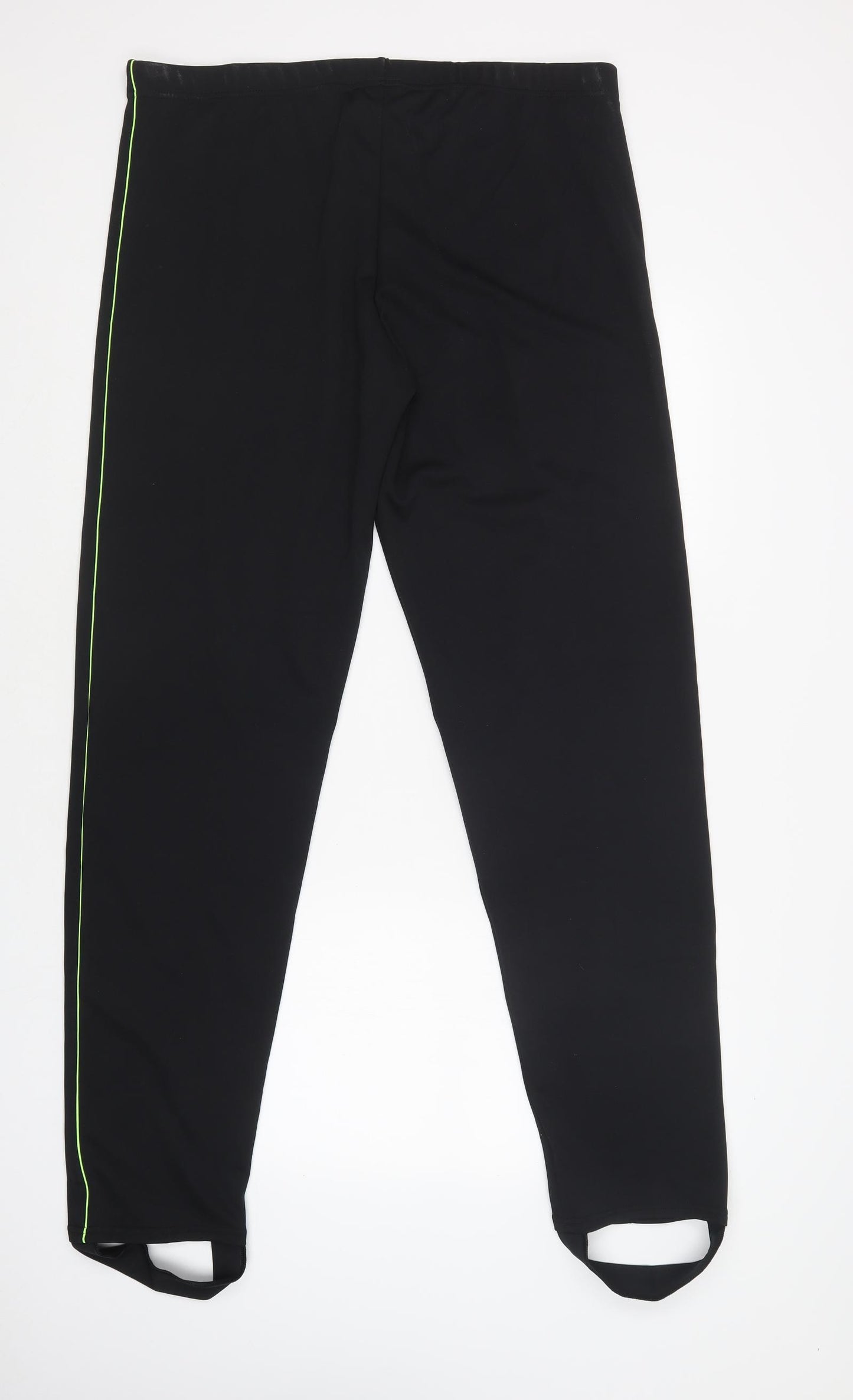 Ronhill Womens Black  Polyester Jogger Trousers Size XL L34 in Regular