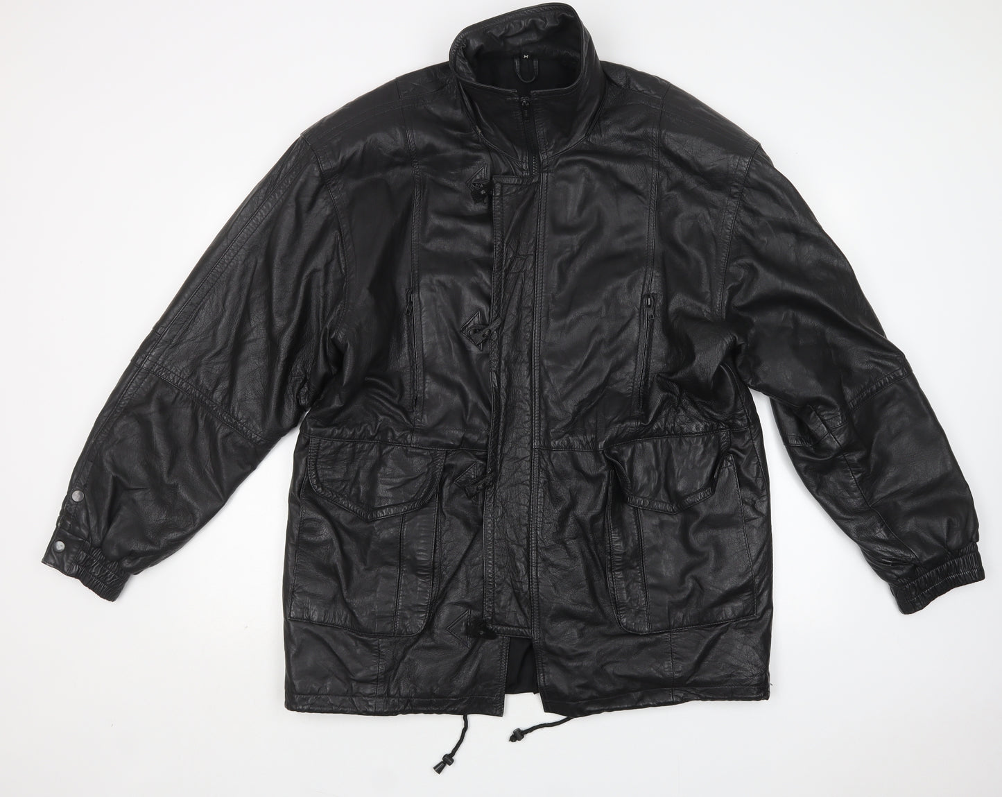 Preworn Mens Black   Jacket  Size M  Zip
