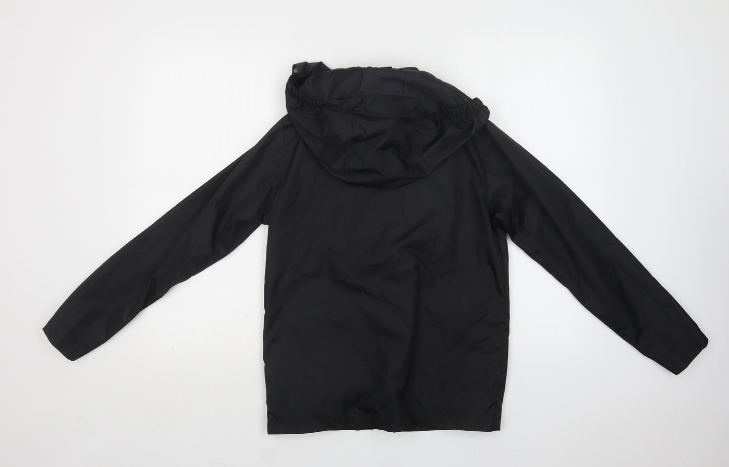 Mountain Warehouse Girls Black   Windbreaker Jacket Size 11-12 Years  Zip