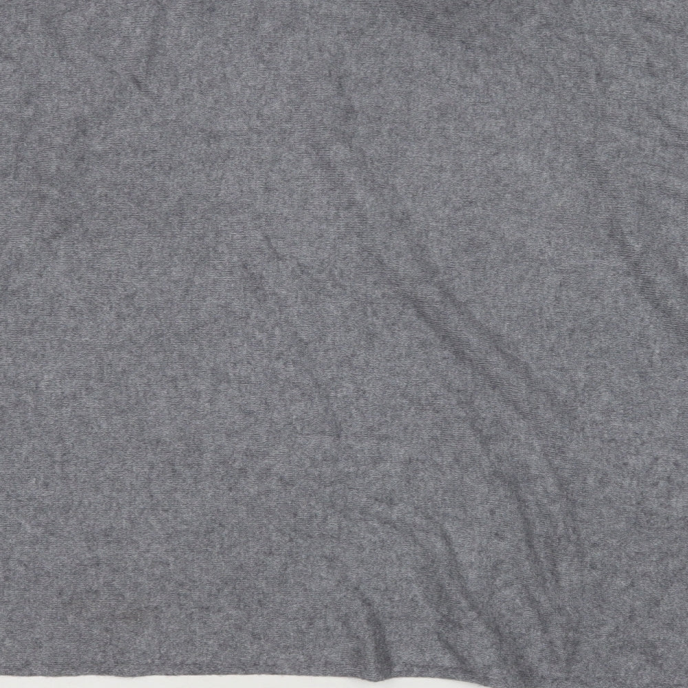 Preworn Womens Grey   Overcoat Poncho One Size
