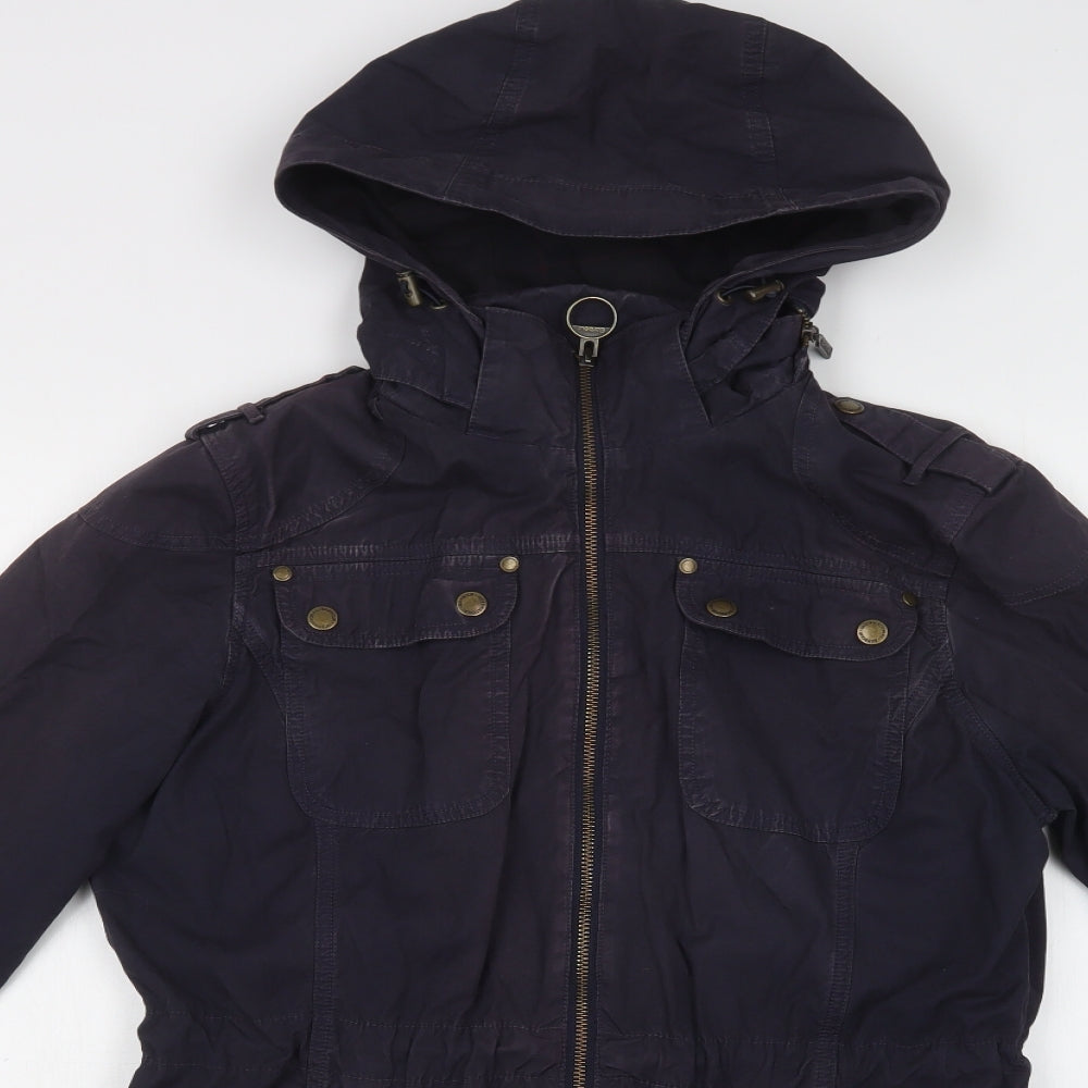 Barbour Womens Blue   Parka Jacket Size 12  Zip