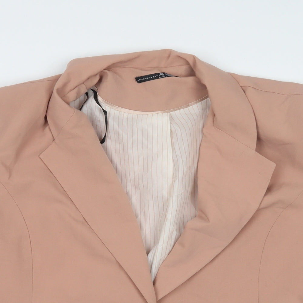 Primark Womens Pink   Jacket Blazer Size 18  Button