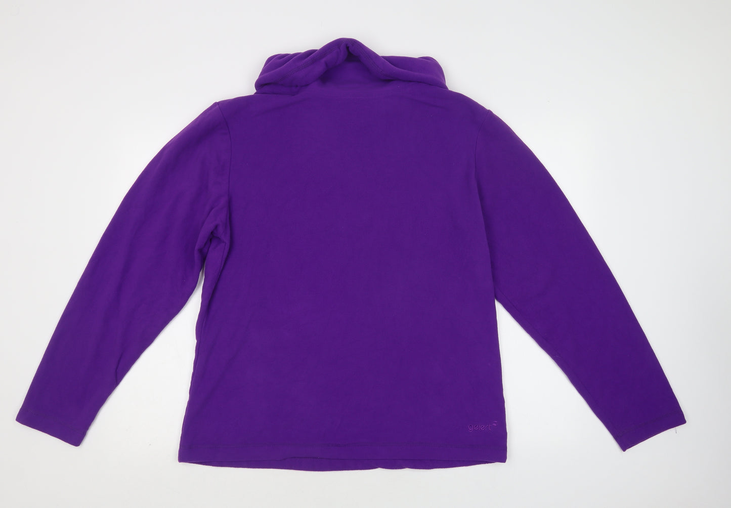 Gelert Womens Purple  Polyester Pullover Sweatshirt Size 18