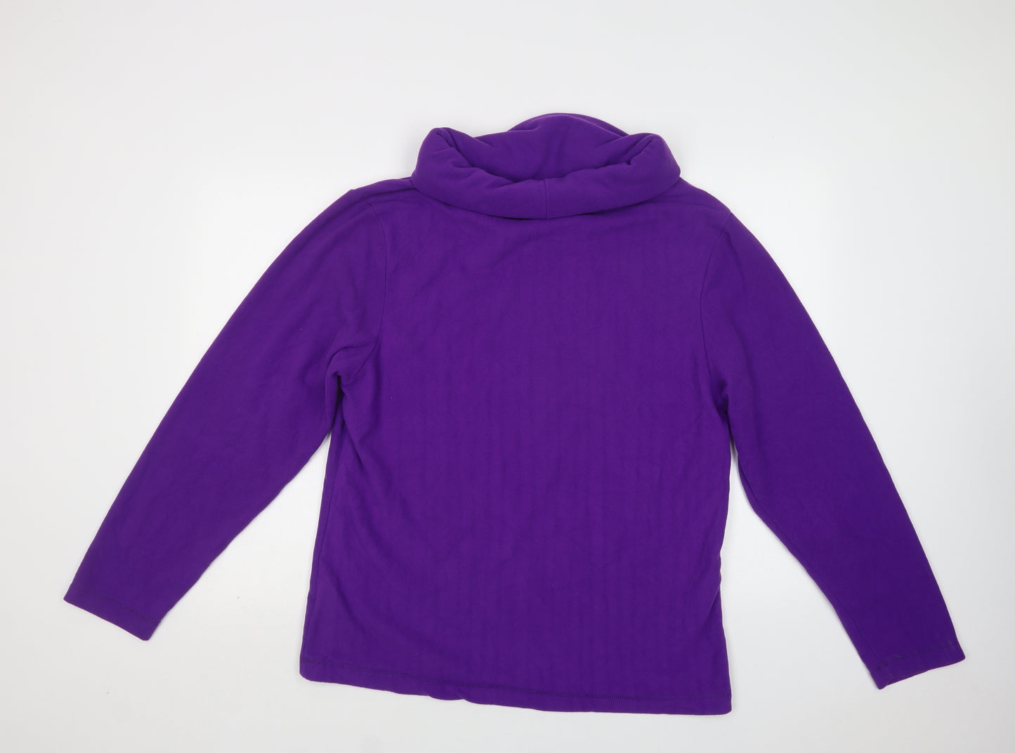 Gelert Womens Purple  Polyester Pullover Sweatshirt Size 18
