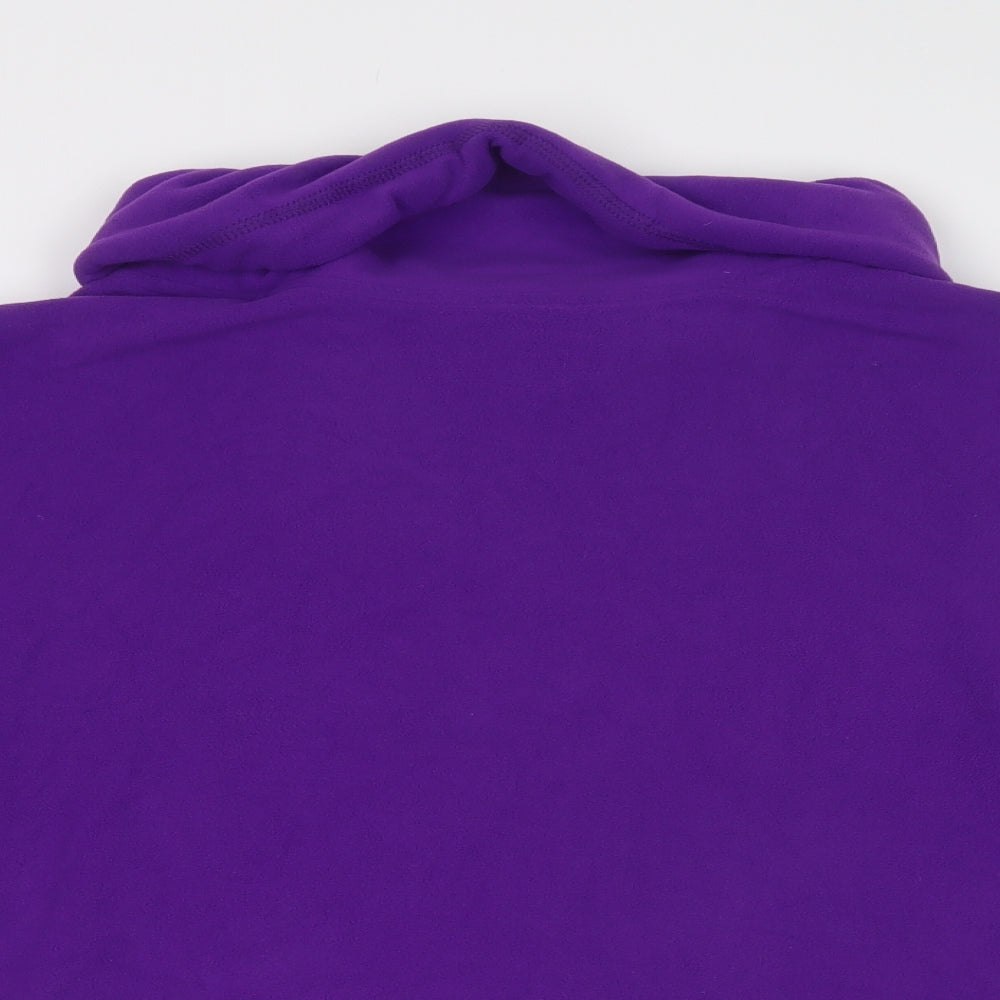 Gelert Womens Purple  Polyester Pullover Sweatshirt Size 18