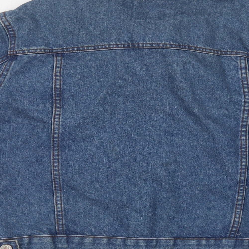 Primark Womens Blue   Jacket  Size 14  Button