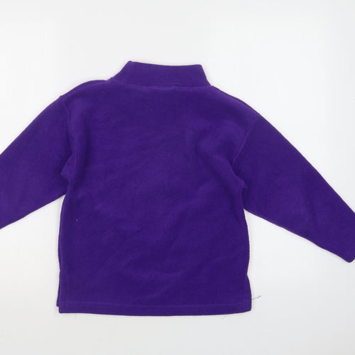 Griffin Girls Purple  Polyester Pullover Sweatshirt Size 7-8 Years